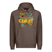 Coffee beautiful crazy Premium Hoodie - NancyCooperArtShop