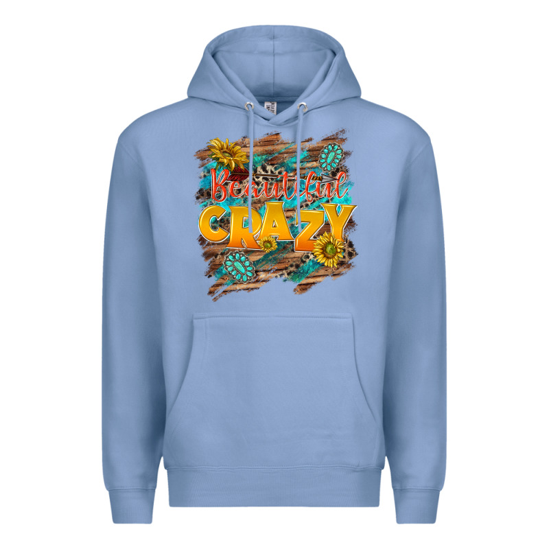Beautiful Crazy Premium Hoodie by NancyCooperArtShop | Teevron
