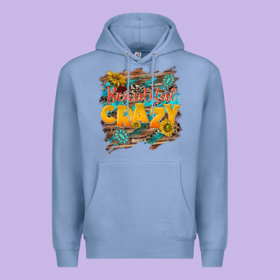 Beautiful Crazy Premium Hoodie Designed By Nancycooperartshop