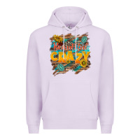Lilac beautiful crazy Premium Hoodie - NancyCooperArtShop