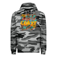 Slate Camo beautiful crazy Premium Hoodie - NancyCooperArtShop