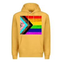 Mustard pride flag Premium Hoodie - AdoDesignShop