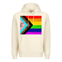 Sandshell pride flag Premium Hoodie - AdoDesignShop