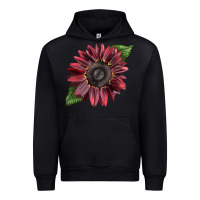 Black chocolate sunflower Urban Hoodie - LillyAllenDesigns