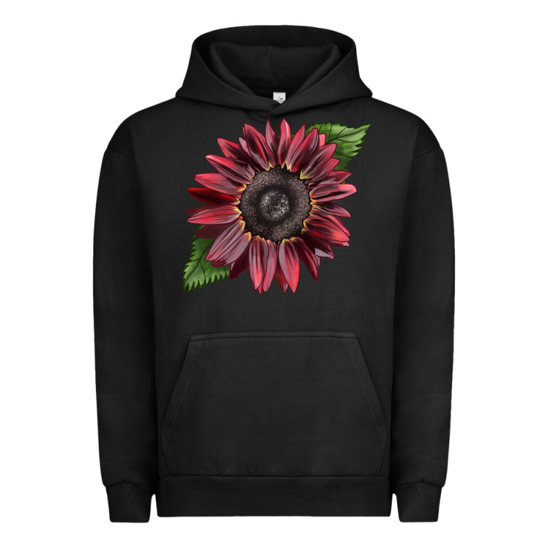 Chocolate Sunflower Urban Hoodie by LillyAllenDesigns | Teevron
