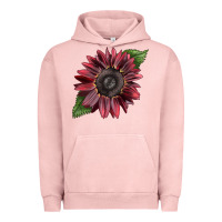 Pigment Salmon chocolate sunflower Urban Hoodie - LillyAllenDesigns