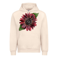 Sandshell chocolate sunflower Urban Hoodie - LillyAllenDesigns