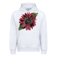White chocolate sunflower Urban Hoodie - LillyAllenDesigns