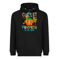 Black Cutest Pumpkin In The Patch Heavyweight Hoodie - texasbilliewilder