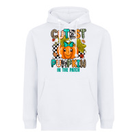 White Cutest Pumpkin In The Patch Heavyweight Hoodie - texasbilliewilder