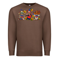 Chestnut american gnomes Premium Sweatshirt - FaDigitalArtStudio