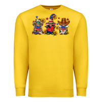 Lemon american gnomes Premium Sweatshirt - FaDigitalArtStudio