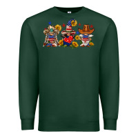 Sports Green american gnomes Premium Sweatshirt - FaDigitalArtStudio