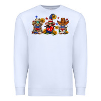 White american gnomes Premium Sweatshirt - FaDigitalArtStudio