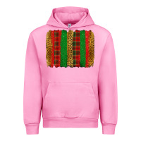 Fuchsia Pink Christmas brushstroke Urban Hoodie - Jasminsmagicworld