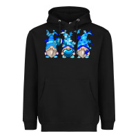Black autism gnomes Heavyweight Hoodie - Zillion Design Studio