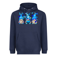 Navy autism gnomes Heavyweight Hoodie - Zillion Design Studio