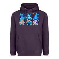 Plum autism gnomes Heavyweight Hoodie - Zillion Design Studio