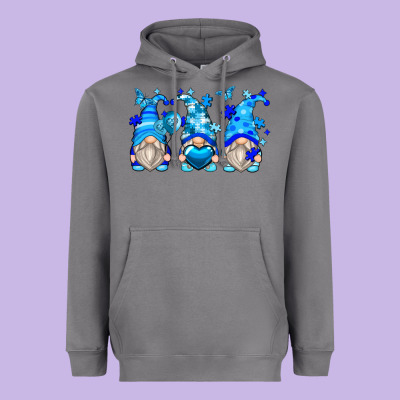 Autism Gnomes Heavyweight Hoodie Designed By Zillion Design Studio