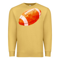 Antique Gold american football  pigskin  gridiron football Premium Sweatshirt - FaDigitalArtStudio