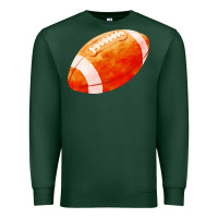 Sports Green american football  pigskin  gridiron football Premium Sweatshirt - FaDigitalArtStudio