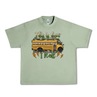 Oil Green this is how i roll school bus camouflage Urban Heavy Tee - Artiststas