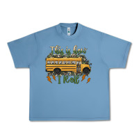Pebble Blue this is how i roll school bus camouflage Urban Heavy Tee - Artiststas