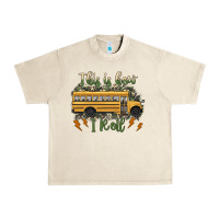 Sandshell this is how i roll school bus camouflage Urban Heavy Tee - Artiststas