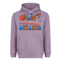 Lavender busy raising ballers basketball Heavyweight Hoodie - Zillion Design Studio
