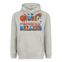 Moon Dust busy raising ballers basketball Heavyweight Hoodie - Zillion Design Studio