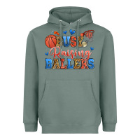 Sage busy raising ballers basketball Heavyweight Hoodie - Zillion Design Studio