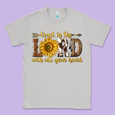 Trust In The Lord With All Your Heart Classic Tee Designed By Texasbilliewilder