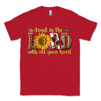 Red Trust in the lord with all your heart Classic Tee - texasbilliewilder