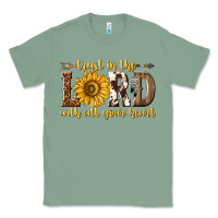 Sage Trust in the lord with all your heart Classic Tee - texasbilliewilder