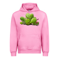 Desert Prickly Pear Cactus Urban Hoodie | Teevron