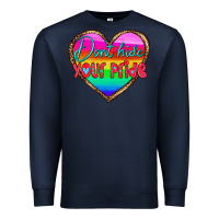 Navy dont hide your pride Premium Sweatshirt - HRA Design Shop