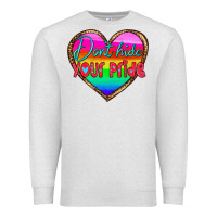 Oatmeal Heather dont hide your pride Premium Sweatshirt - HRA Design Shop