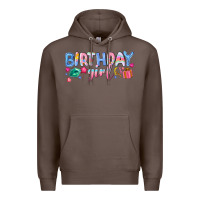Coffee birthday girl Premium Hoodie - NancyCooperArtShop