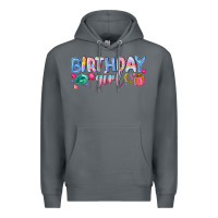 Rock birthday girl Premium Hoodie - NancyCooperArtShop