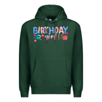 Sports Green birthday girl Premium Hoodie - NancyCooperArtShop