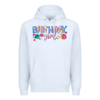 White birthday girl Premium Hoodie - NancyCooperArtShop