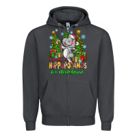 Smoke i want a hippopotamus for christmas Zipper Hoodie - Zillion Design Studio