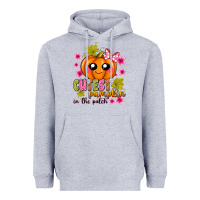 Heather Grey Cutest Pumpkin In The Patch Heavyweight Hoodie - texasbilliewilder