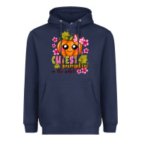 Navy Cutest Pumpkin In The Patch Heavyweight Hoodie - texasbilliewilder