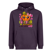 Plum Cutest Pumpkin In The Patch Heavyweight Hoodie - texasbilliewilder
