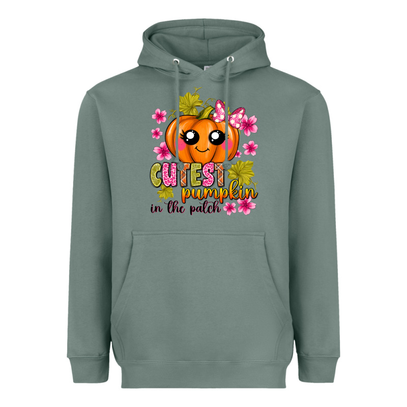 Cutest Pumpkin In The Patch Heavyweight Hoodie by texasbilliewilder | Teevron