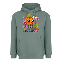 Sage Cutest Pumpkin In The Patch Heavyweight Hoodie - texasbilliewilder