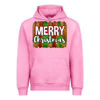 Fuchsia Pink merry christmas brushstroke Urban Hoodie - Jasminsmagicworld