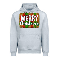 Heather Grey merry christmas brushstroke Urban Hoodie - Jasminsmagicworld