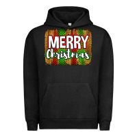 Pigment Black merry christmas brushstroke Urban Hoodie - Jasminsmagicworld
